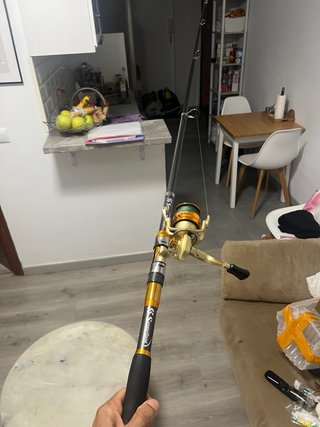 Caña y Carrete de Pesca Spinning 5000