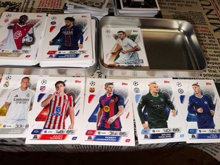 Lote 335 Cartas Match Attax Extra