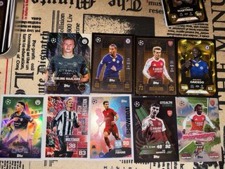 Lote 335 Cartas Match Attax Extra