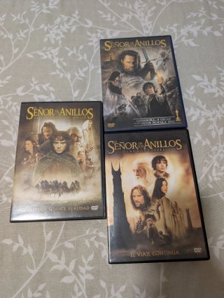 Trilogía El Señor de los Anillos DVD