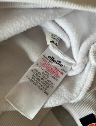 Sudadera Ellesse Blanca Talla S