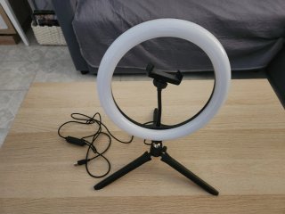Foco LED Aro para Fotos y Vídeos