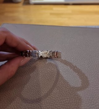Pulsera Tous Oso Plata