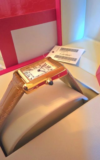 Cartier Tank Piel