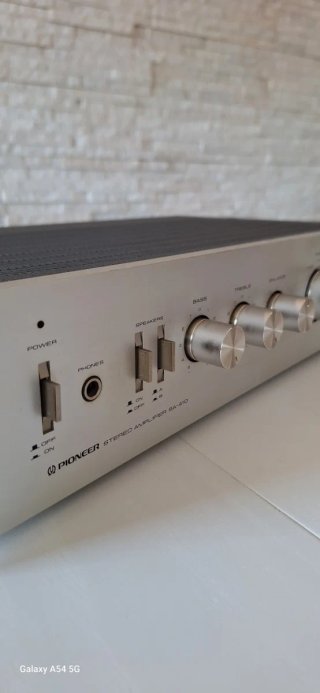 Amplificador Pioneer SA-410 Plata