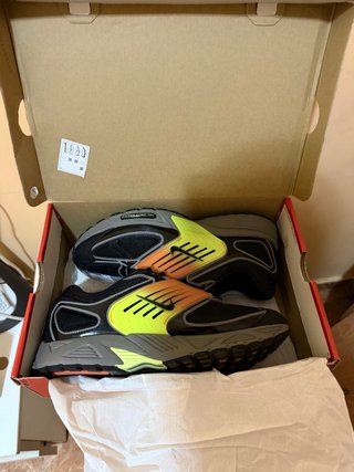 Zapatillas Nike Air Pegasus Wave Negras Naranja