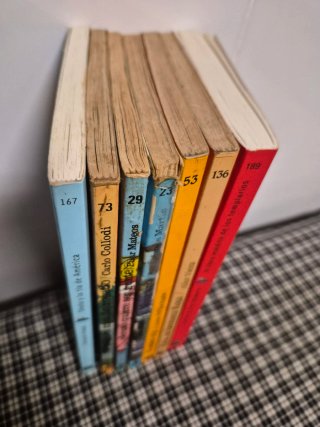 OFERTÓN LOTE 7 LIBROS DEL BARCO DE VAPOR