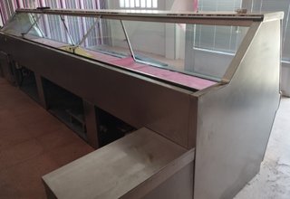 Vitrina expositora frigorífica de 6 metros