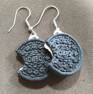 Pendientes Galletas Oreo