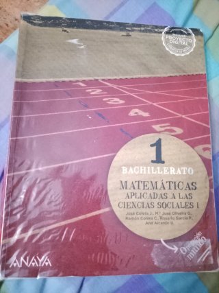 Matemáticas aplicadas a las Ciencias Sociales I...