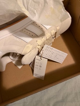 Adidas Campus Beige/Bianco Originali