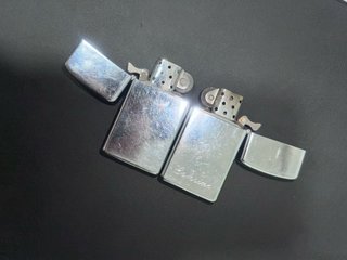 Lote 2 Zippo Originales USA Clásicos
