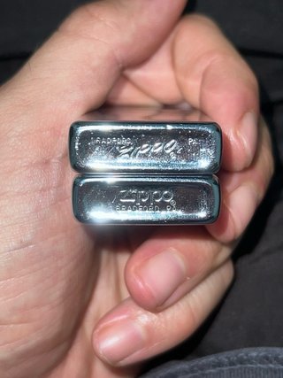 Lote 2 Zippo Originales USA Clásicos