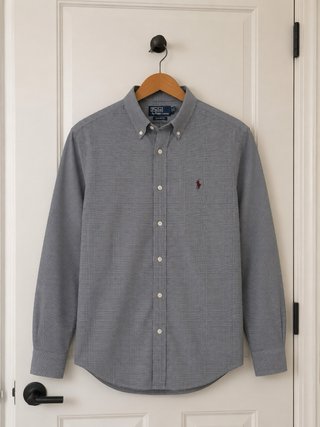 Camisa Polo Ralph Lauren Gris