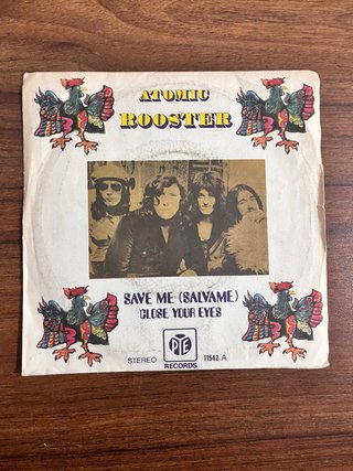 Mini Vinilo Atomic Rooster - Save Me (Sálvame)