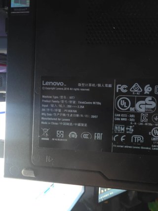 Lenovo ThinkCentre M720q 32GB RAM