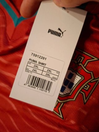 Camiseta Portugal XL Mundial 26 Bruno Fernandes