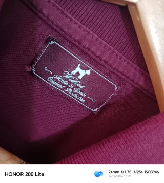 Williot polo  color vino Talla M