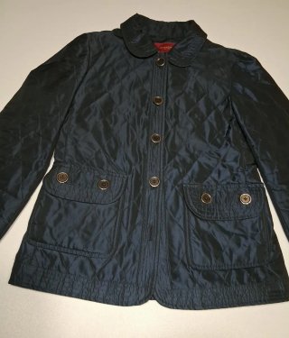 Cazadora Burberry Acolchada Talla 40 azul marino