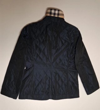 Cazadora Burberry Acolchada Talla 40 azul marino