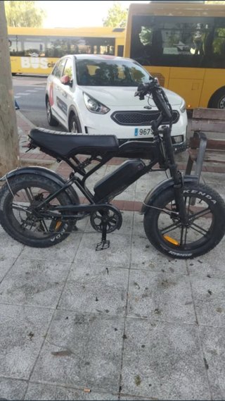 Bici Eléctrica Negra