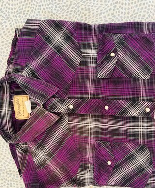 Camisa Wrangler Xadrez Manga Corta