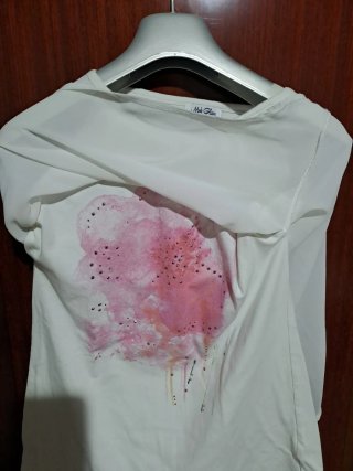 T-shirt bambina elegante