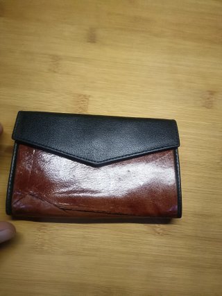Cartera multifuncional de piel