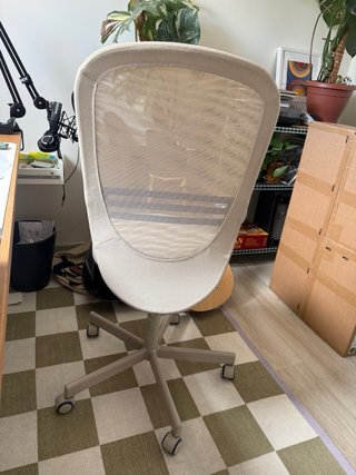 Silla de oficina IKEA Flintan Beige