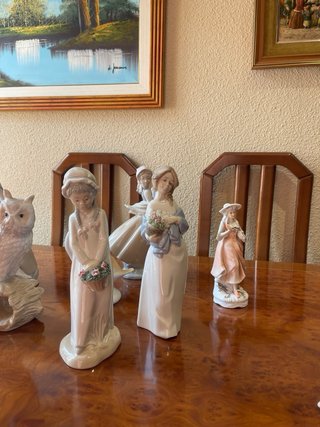 Set Figuras Porcelana Mujer