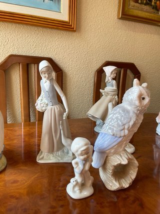 Set Figuras Porcelana Mujer