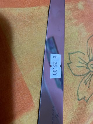 Coltello Victorinox manico arancione 20 cm