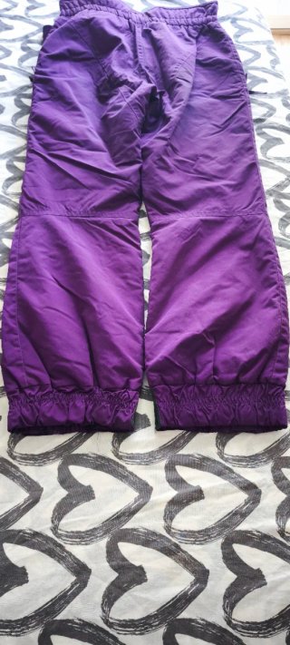 Pantalón de esquí morado