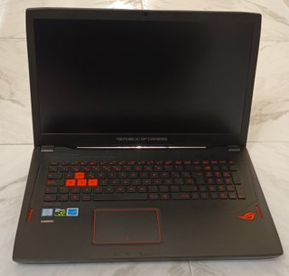 Portátil Gaming Asus 17.3 i7 7700HQ GTX 1070