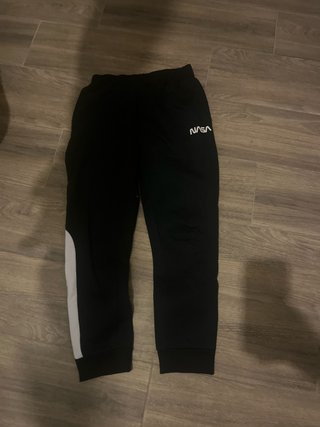 Pantalón chándal niño NASA negro