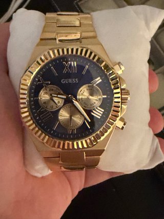 Reloj Guess Oro Negro Nuevo