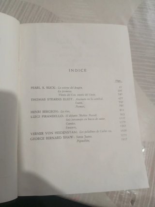 Los premios nobel de literatura VOL III