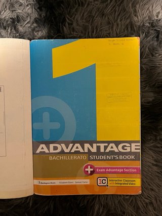 Advantage Studentsbook y Workbook 1 Bachillerato