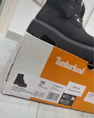 Timberland Nere Stivaletti Platform Tg 41.5