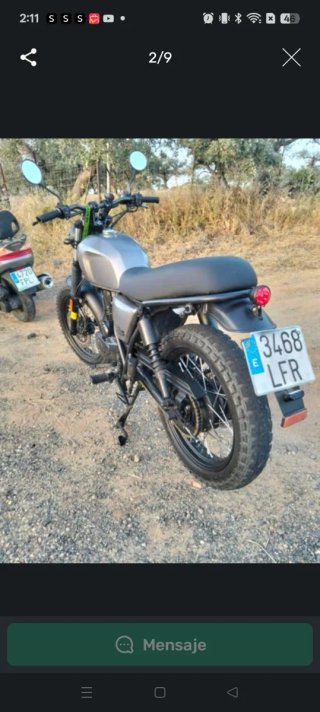 Brixton BX 125X ABS 2021 Gris