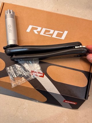 SRAM RED E1 Carbon DUB 170mm Bielas
