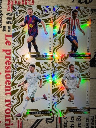 Cartas Topps Match Attax Champions League