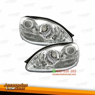 FAROS MB CLASE S W220 98-02 LUPA FONDO CROMO