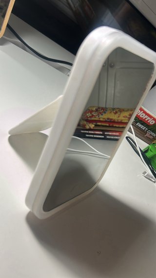 Espejo Tocador con Soporte y Luces LED