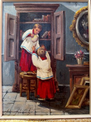 Cuadro al óleo Dume (Colomer Talamantes)