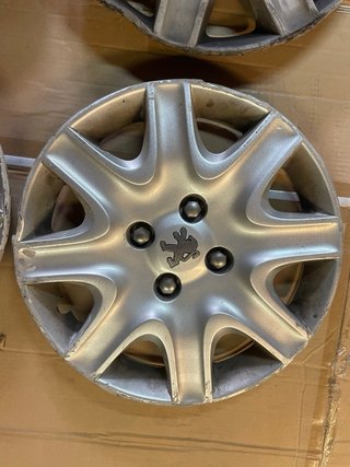 Tapacubos Peugeot 207 15” (4 unidades)