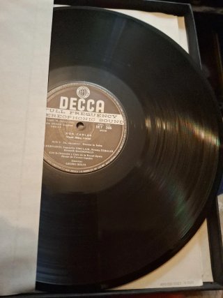Verdi Don Carlo 4 LP Decca