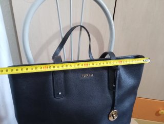 Bolso Tote Piel Furla Negro