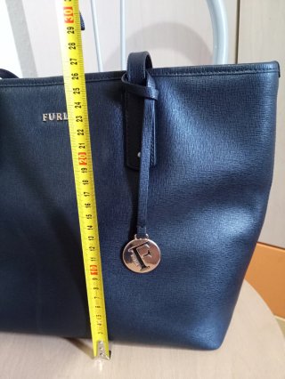 Bolso Tote Piel Furla Negro