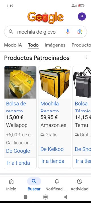 Mochila de globo nueva grande